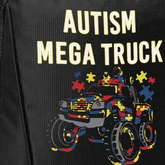 Autism Mega Truck City Backpack