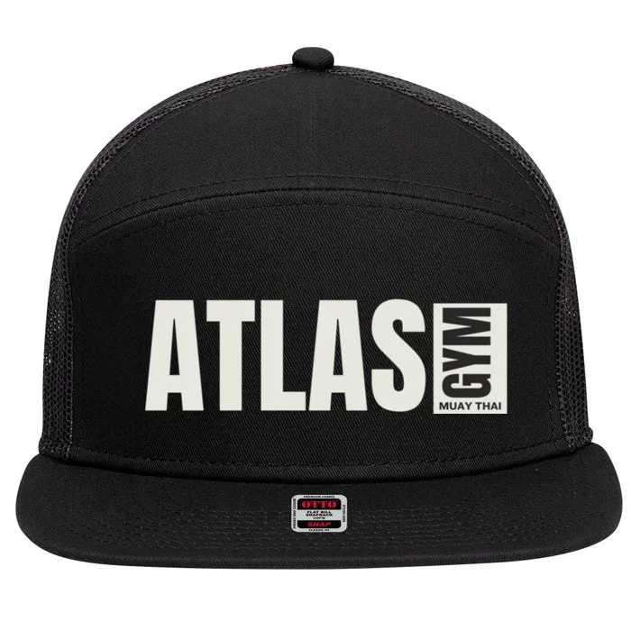 Atlas Muay Thai 7 Panel Mesh Trucker Snapback Hat