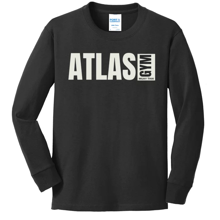 Atlas Muay Thai Kids Long Sleeve Shirt