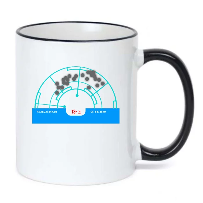 Alien Motion Tracker Black Color Changing Mug