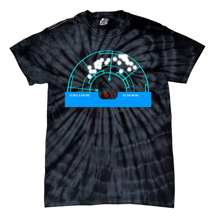 Alien Motion Tracker Tie-Dye T-Shirt