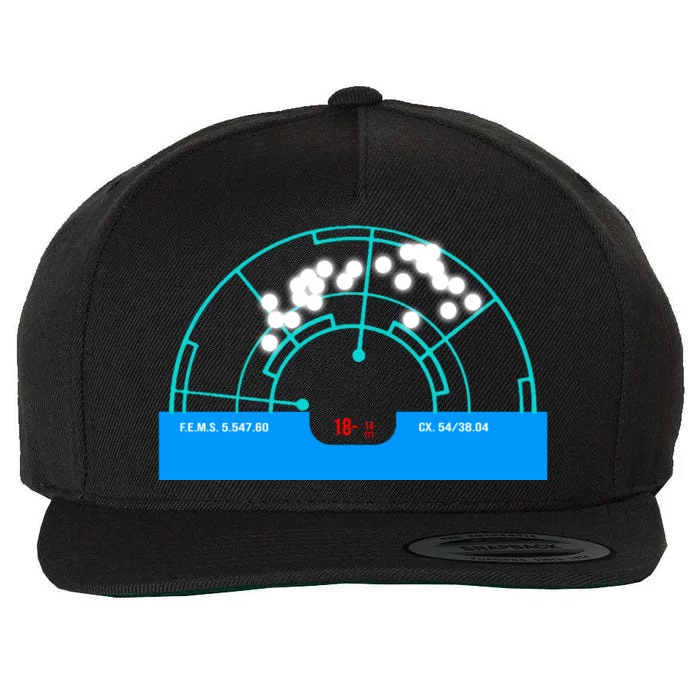 Alien Motion Tracker Wool Snapback Cap