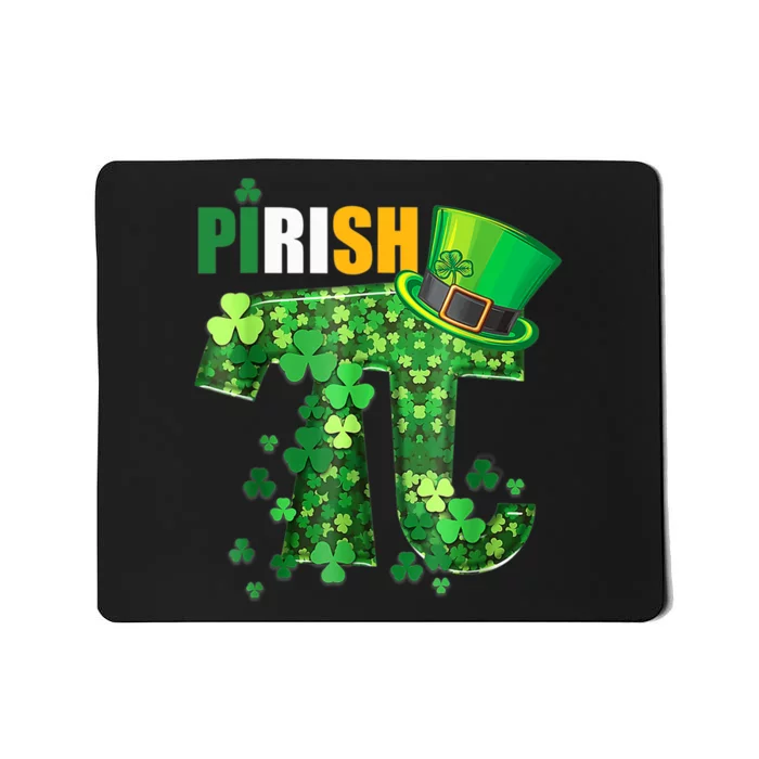 Awesome Math Teacher Shamrock St Patrick's Day Mousepad