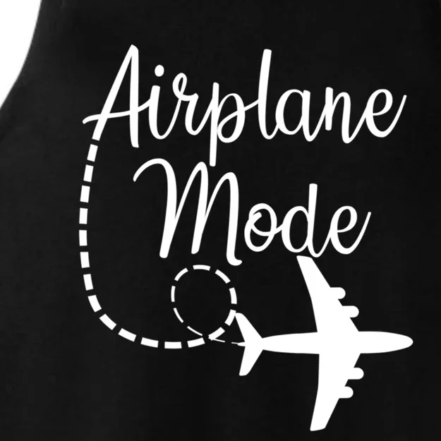 Airplane Mode Traveling Vacation For Girls And Womens Gift Ladies Tri-Blend Wicking Tank