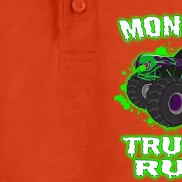 Awesome Monster Trucks Rule Dry Zone Grid Performance Polo