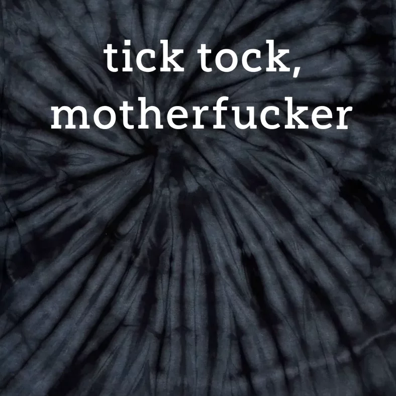 Anna Maltese Tick Tock Motherfucker Tie-Dye T-Shirt