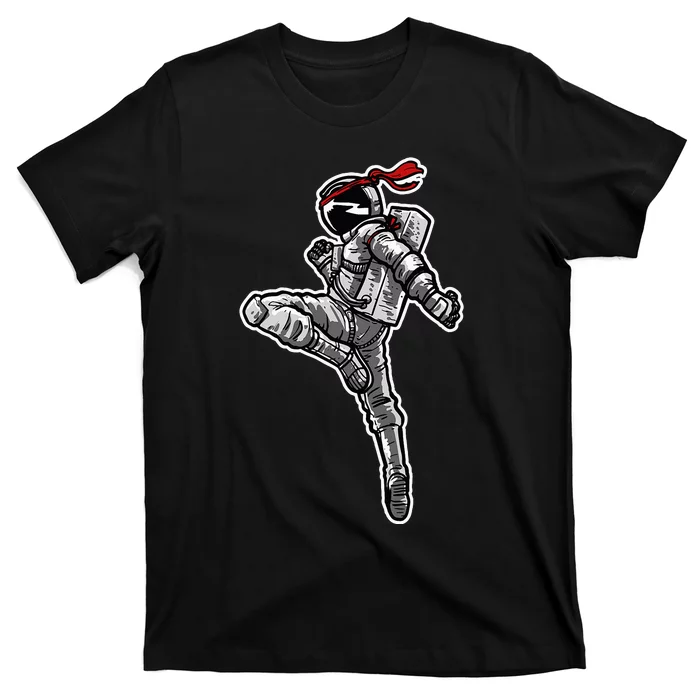 Astronaut Muay Thai Boxing Karate Kickboxing T-Shirt