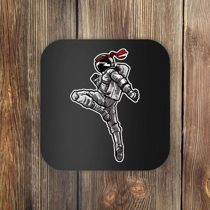 Astronaut Muay Thai Boxing Karate Kickboxing Coaster