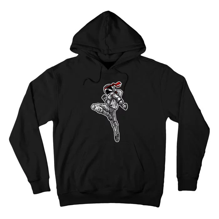 Astronaut Muay Thai Boxing Karate Kickboxing Tall Hoodie