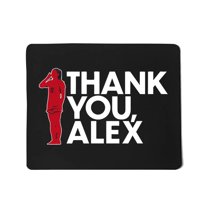 A.L.Ex. M.O.R.G.A.N Thank You Alex Mousepad