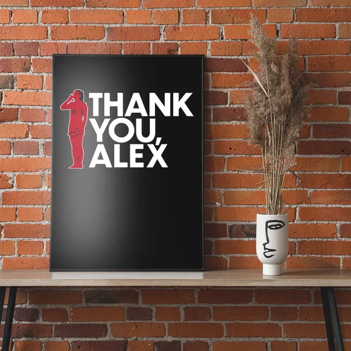 A.L.Ex. M.O.R.G.A.N Thank You Alex Poster