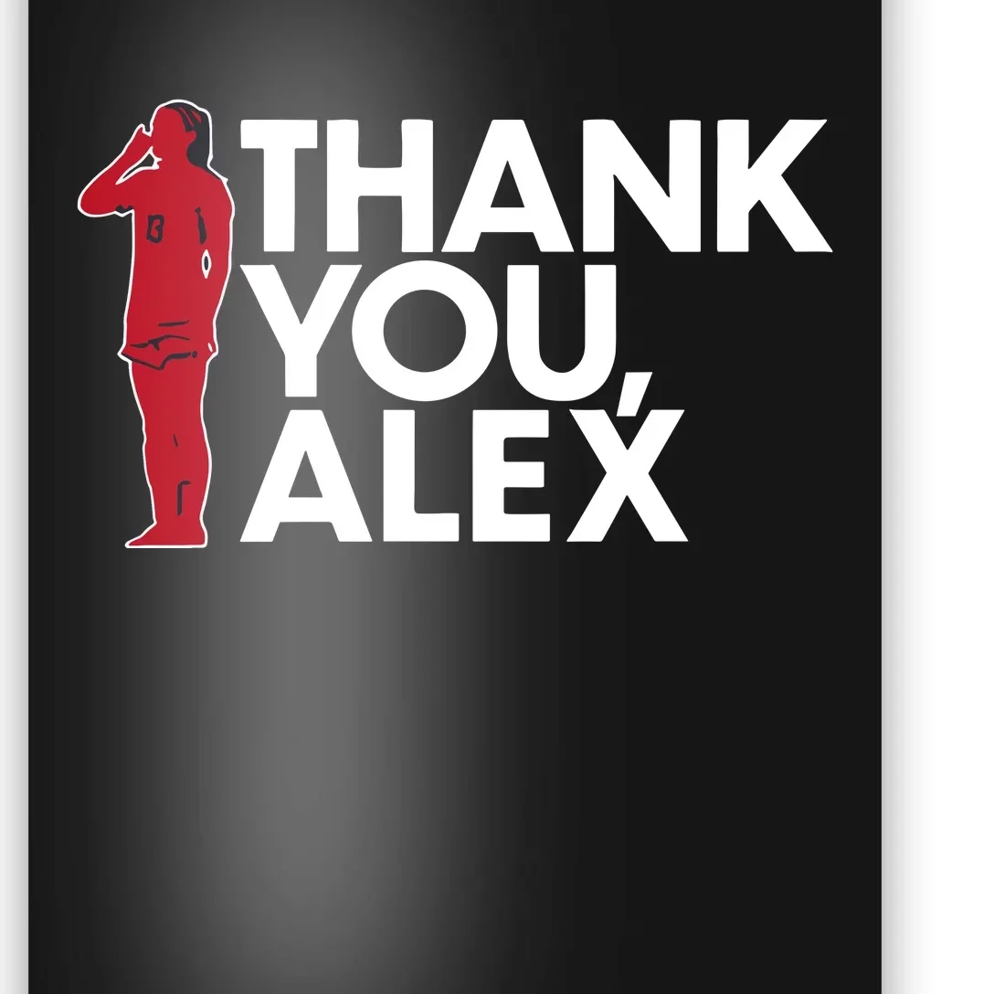 A.L.Ex. M.O.R.G.A.N Thank You Alex Poster