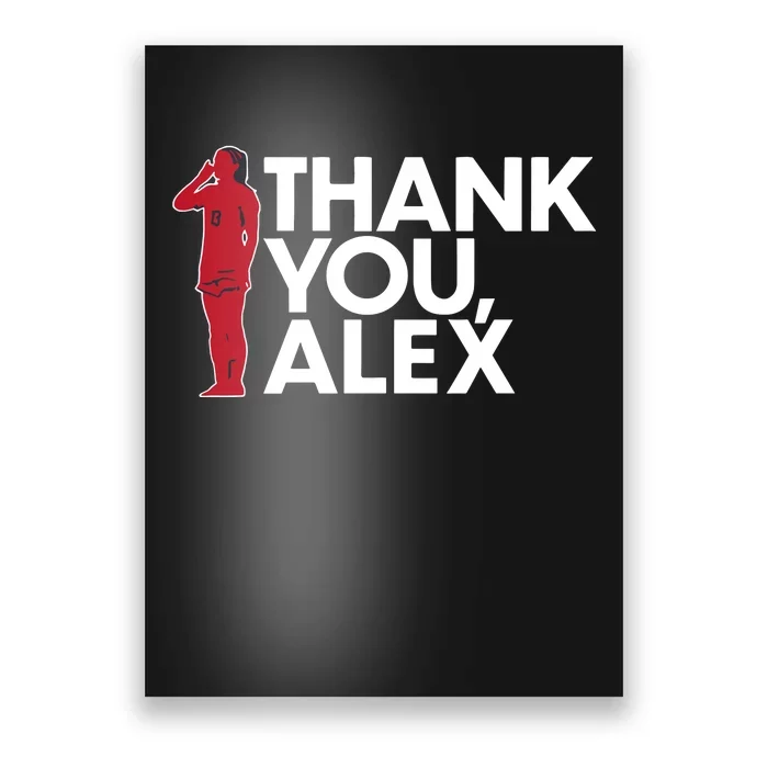 A.L.Ex. M.O.R.G.A.N Thank You Alex Poster