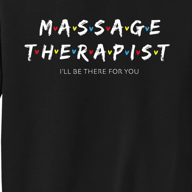 Adorable Massage Therapist Christmas Gift for Therapy Tall Sweatshirt