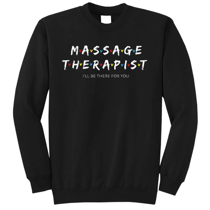 Adorable Massage Therapist Christmas Gift for Therapy Tall Sweatshirt