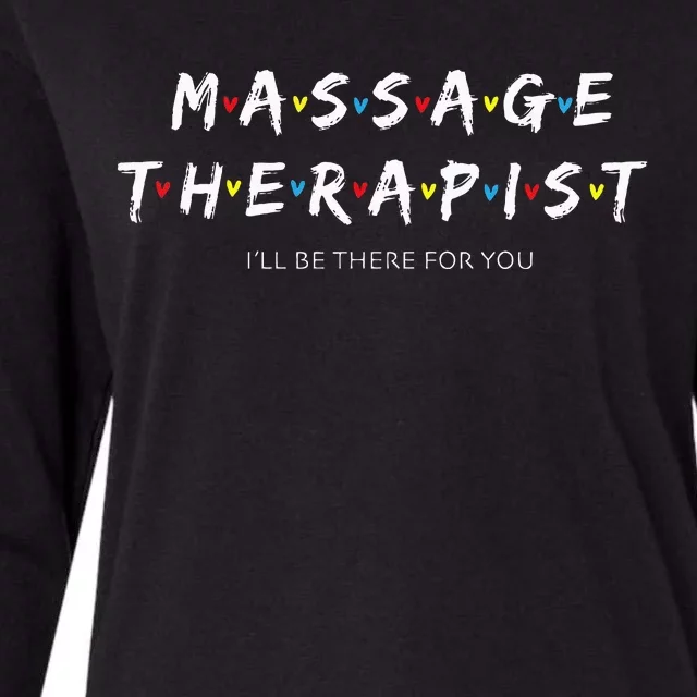 Adorable Massage Therapist Christmas Gift For Therapy Womens Cotton Relaxed Long Sleeve T-Shirt