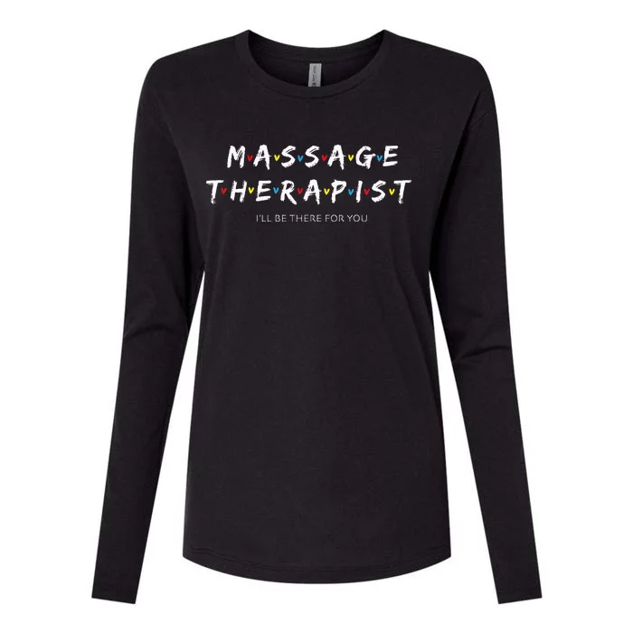 Adorable Massage Therapist Christmas Gift For Therapy Womens Cotton Relaxed Long Sleeve T-Shirt