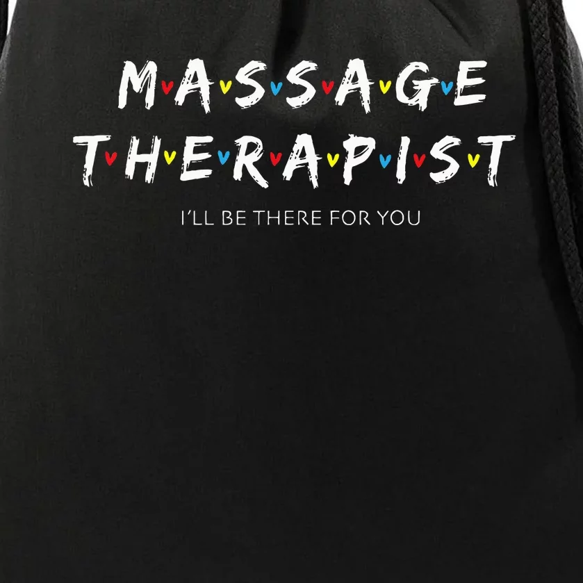 Adorable Massage Therapist Christmas Gift For Therapy Drawstring Bag