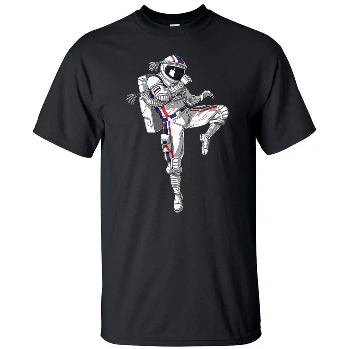 Astronaut Muay Thai Boxing Karate Kickboxing Martial Arts Tall T-Shirt