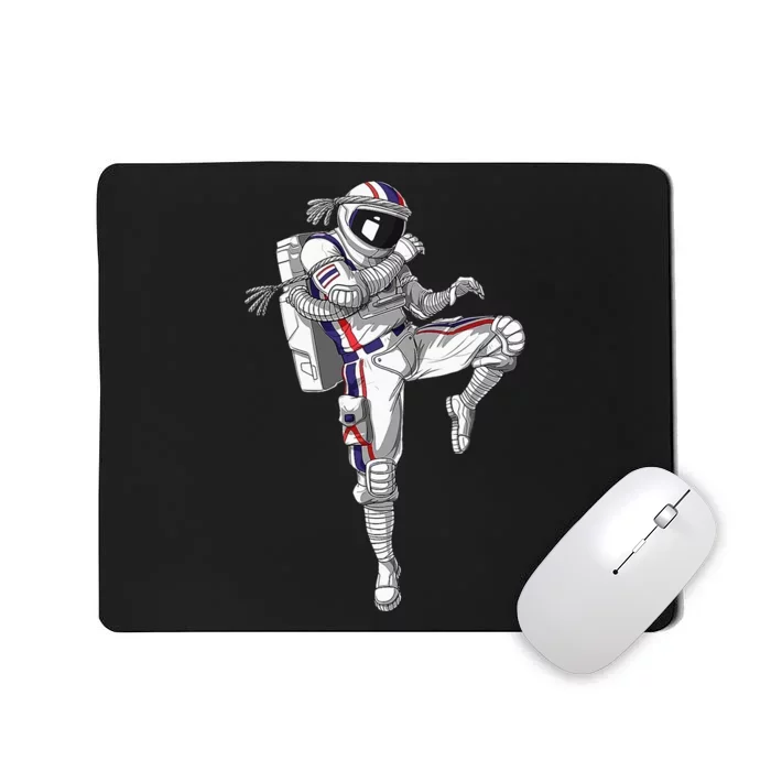 Astronaut Muay Thai Boxing Karate Kickboxing Martial Arts Mousepad