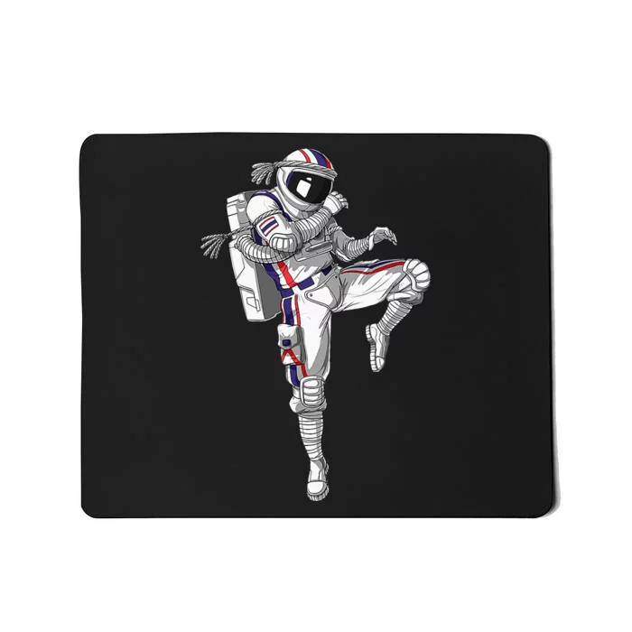 Astronaut Muay Thai Boxing Karate Kickboxing Martial Arts Mousepad