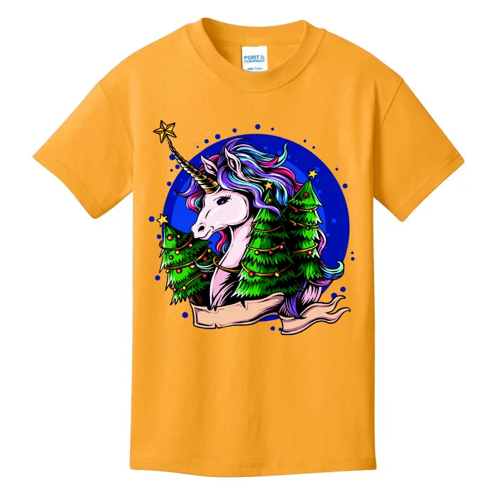 A Magical Unicorn Christmas Kids T-Shirt