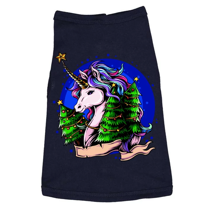 A Magical Unicorn Christmas Doggie Tank