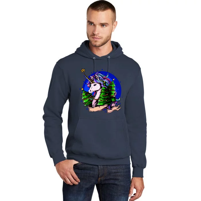 A Magical Unicorn Christmas Tall Hoodie