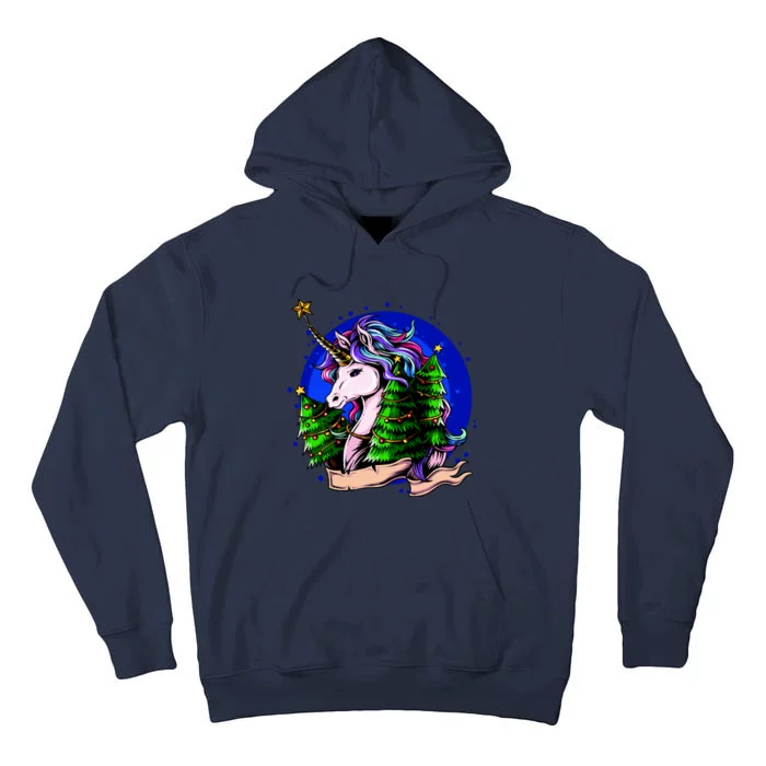 A Magical Unicorn Christmas Tall Hoodie