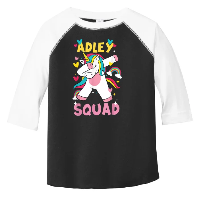 Adley Merch Unicorn Design Toddler Fine Jersey T-Shirt