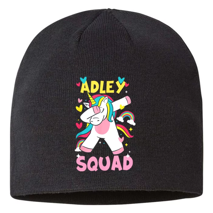 Adley Merch Unicorn Design 8 1/2in Sustainable Knit Beanie