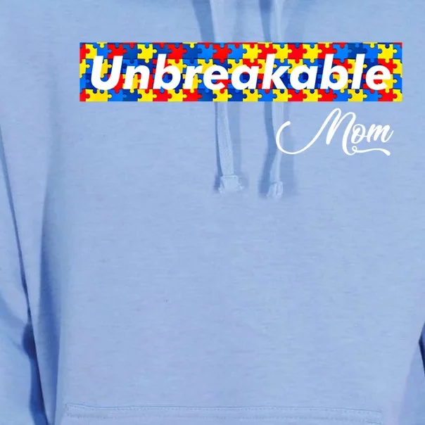 Autism Mom Unbreakable Autism Mama Bear Autism Awareness Great Gift Unisex Surf Hoodie