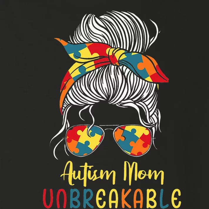 Autism Mom Unbreakable Autism Awareness & Support Toddler Long Sleeve Shirt