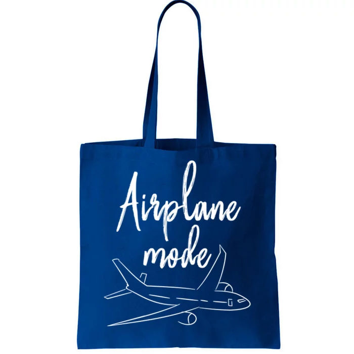 Airplane Mode Vacation Travel Gift Tote Bag