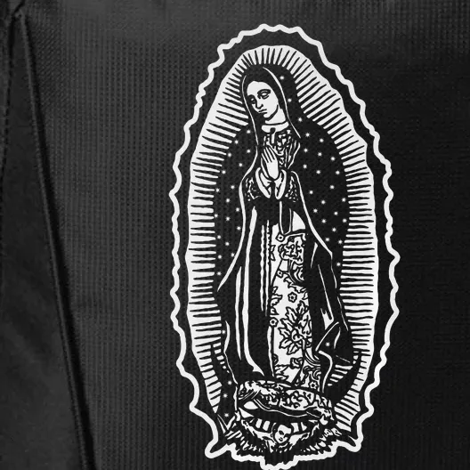 Ave Maria Virgin Mary Our Lady Of Guadalupe Marian City Backpack