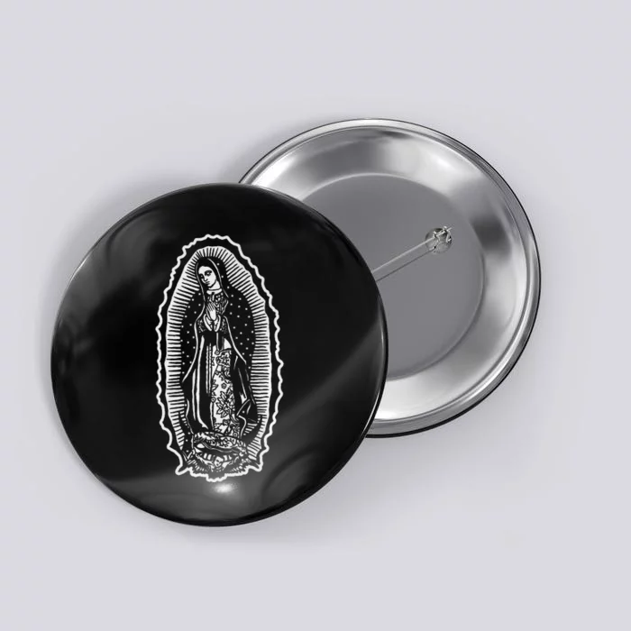 Ave Maria Virgin Mary Our Lady Of Guadalupe Marian Button