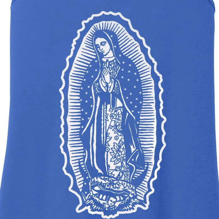 Ave Maria Virgin Mary Our Lady Of Guadalupe Marian Ladies Essential Tank