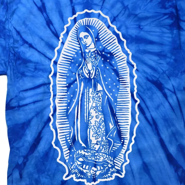 Ave Maria Virgin Mary Our Lady Of Guadalupe Marian Tie-Dye T-Shirt