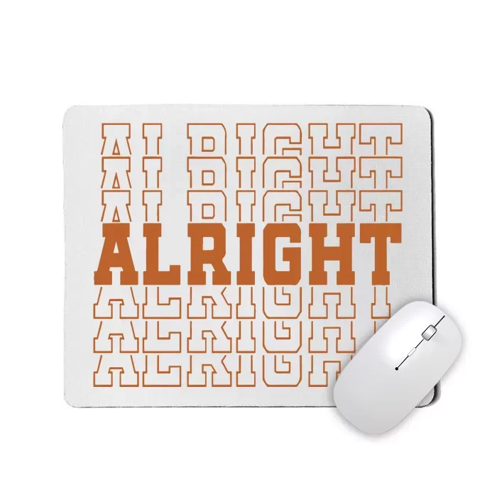 Alright Mirror Vintage Mousepad