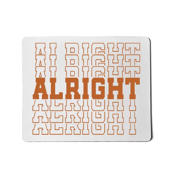 Alright Mirror Vintage Mousepad