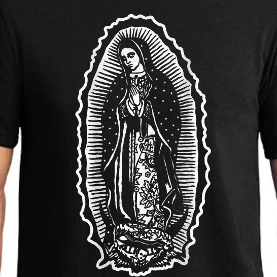 Ave Maria Virgin Mary Our Lady Of Guadalupe Marian Pajama Set