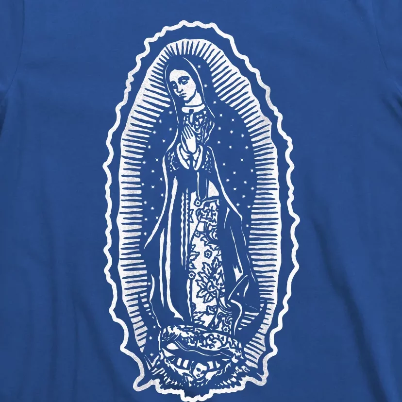 Ave Maria Virgin Mary Our Lady Of Guadalupe Marian T-Shirt