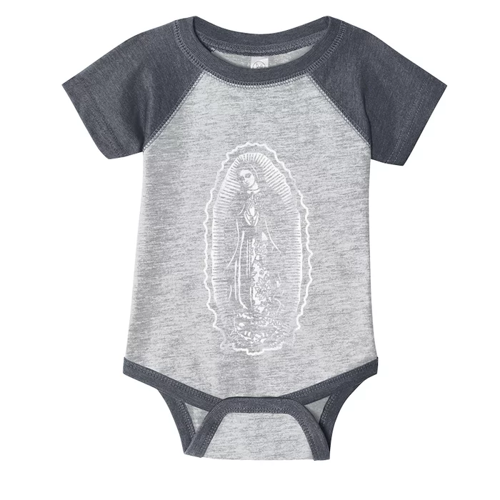 Ave Maria Virgin Mary Our Lady Of Guadalupe Marian Infant Baby Jersey Bodysuit