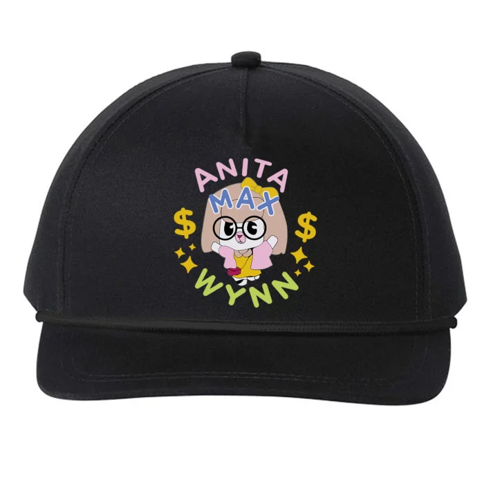 Anita Max Wynn Snapback Five-Panel Rope Hat