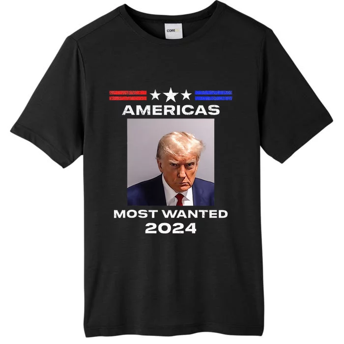 Americas Most Wanted Trump 2024 ChromaSoft Performance T-Shirt