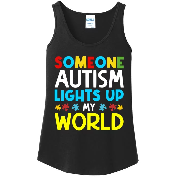 Autism Month World Autism Awareness Day Ladies Essential Tank