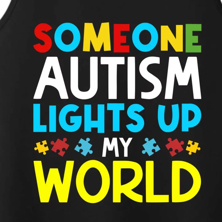 Autism Month World Autism Awareness Day Performance Tank