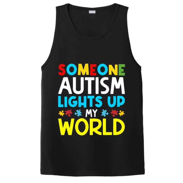 Autism Month World Autism Awareness Day Performance Tank