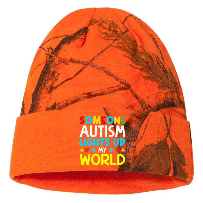 Autism Month World Autism Awareness Day Kati - 12in Camo Beanie