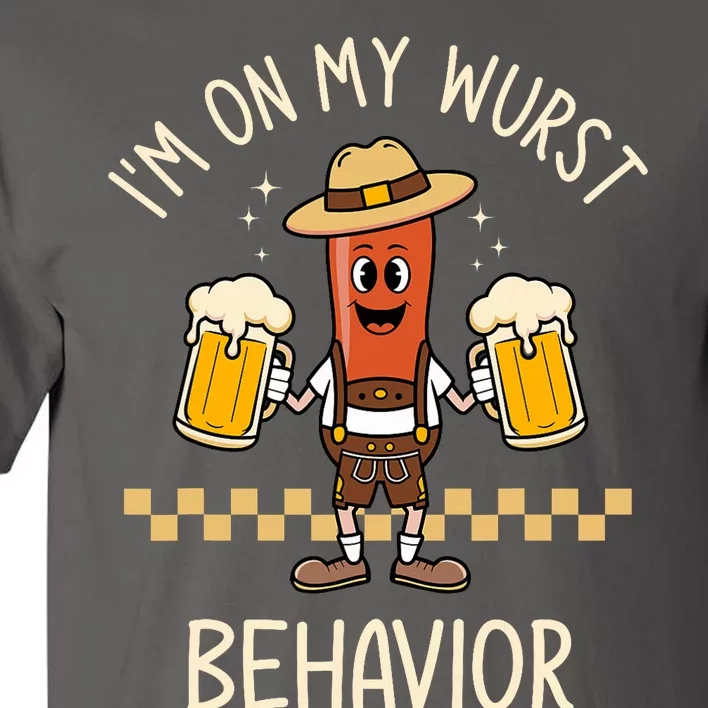 Auf Meinem Wurstverhalten Wurst Funny Oktoberfest Tall T-Shirt